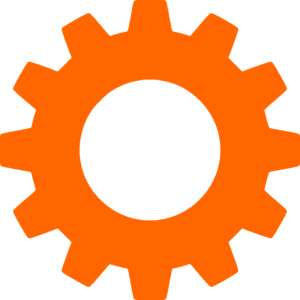 options icon orange